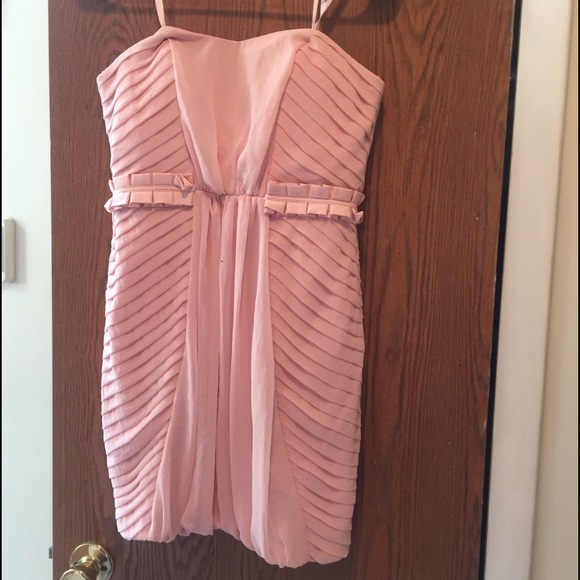 Light pink BCBG strapless mini - size 2 - Picture 8 of 8